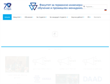 Tablet Screenshot of fdiba.tu-sofia.bg